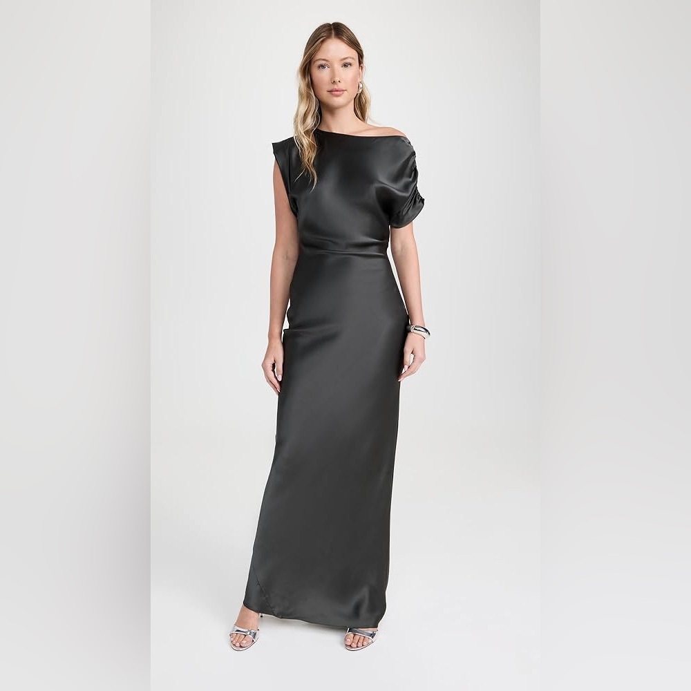 Amanda Uprichard Elroy Silk Maxi Dress Size XS